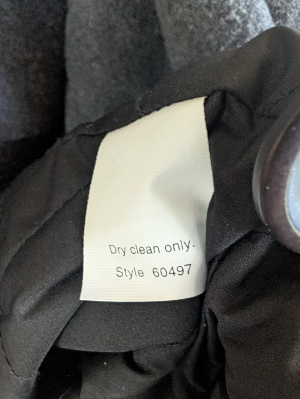 J. Crew Size XL Men’s Dark Charcoal Wool Pea Coat